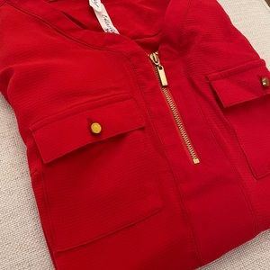 *NEW with tags!** NY Collection Women’s Red Blouse